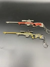 Factory direct sales of exquisite alloy 17cm PUBG battlefield 98K gun model keychain pendant and decorative item undefined